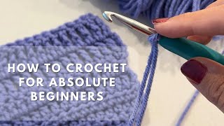 Learn to Crochet in Under an Hour 🤩! How to Crochet for Beginners Full Tutorial