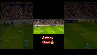 Gool,Antony. #antony #brazil #brazilfootball #manutd #footballshorts #onlinegaming #shorts #mbappe