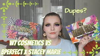 W7 COSMETICS MARDI GRAS VS BPERFECT CARNIVAL III | £15 VS £35 | DUPES | Effys Place