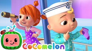 Row Row Row Your Boat (Sea Adventure Edition! ⛵) | CoComelon Nursery Rhymes & Kids Songs