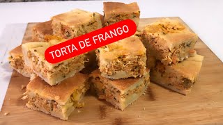 RECEITA DE TORTA DE LIQUIDIFICADOR DE FRANGO@sandrinhanacozinha2194 #tortadeliquidificador