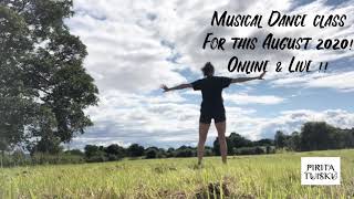 Musical dance Online Live Class | Turning exercises | August 2020