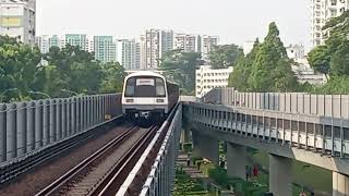 [GTO Chopper]🟥C151 Set 081/082 departing Bukit Gombak MRT Station (Marina South Pier Bound)