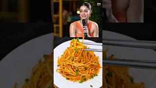 ANANYA Pandey ki favourite CHINESE NOODLES Recipe 😍🔥 #shorts #viralrecipe #ananyapandey #food #trend