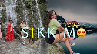 Chasing waterfalls and dreams in sikkim’s wilderness 🌊☁️ #vlogadventure #explore #vlog #adventure