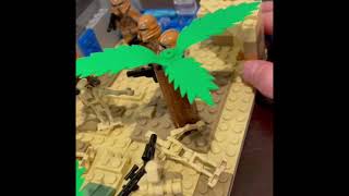 Time lapse beach battle Lego Clone Wars