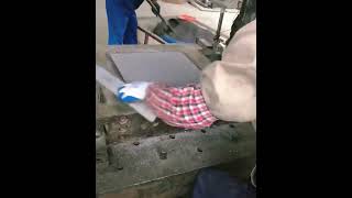 Satisfying technique Casting a flooring tiles 💯 (1)#trending #shorts #technology