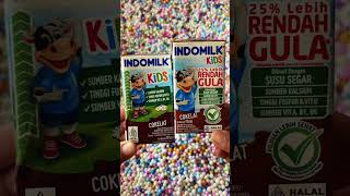 Menemukan Minuman Susu Indomilk Kids rasa Cokelat didalam kardus #huntingjajan   #minuman #drink