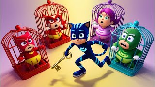 PJ Masks 2D Animation | Oh No,... Why Is Catboy Jealous of Owlette? - Catboy's Life Story