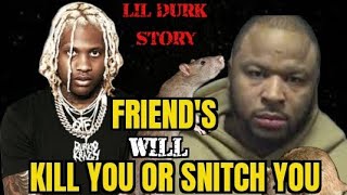 Lil Durk May Get LIFE. Back Door By OTF Member "Friends Turn Enemies You How The Streets Do"