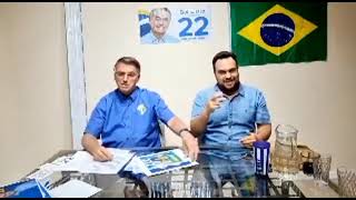 Em live, Bolsonaro destaca trabalho de Rogério Marinho para trazer água para o Nordeste