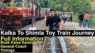 🚂 Kalka To Shimla Toy Train Journey