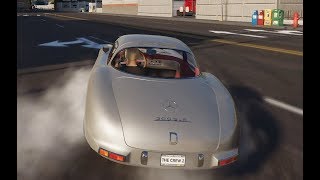 The Crew 2 - Mercedes-Benz 300 SLR Unlenhaut Coupe (W196) 1955 - POŁUDNIOWE CENTRUM LA - test car.