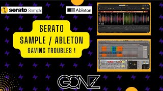 Serato Sample Collect all in Save in Ableton issues and help #seratosample