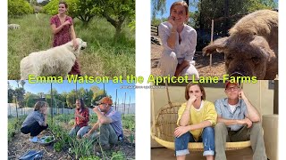 Emma Watson at the Apricot Lane Farms