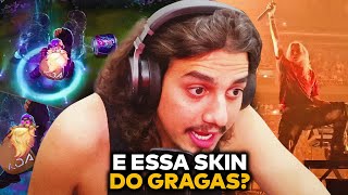 GRAGAS KDA E LINKIN PARK NO WORLDS! Kennzy REACT!