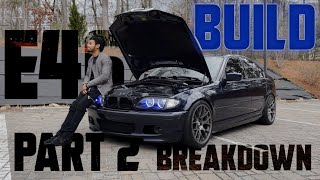 BMW E46 Build Breakdown | Part 2 | Rod Knock Explanation M54B30 + New Car Introduction (E46 Vert)