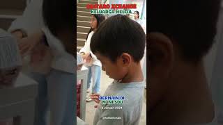 HEBOH!!! AUDREY MENGAJAK JALAN-JALAN KE TOKO D I Y - MINISOU BINTARO EXCHANGE@Helfia Nil Chalis