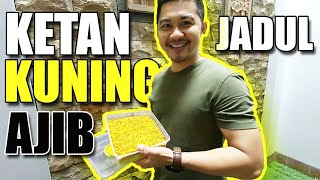 Makanan Ketan Kuning Serundeng Jadul Ajib