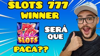 SLOTS 777 WINNER PAGA MESMO? COMO GANHAR DINHEIRO NO SLOTS 777 WINNER ✅