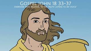 Reflection for Children | Gospel John 18 33-37  | 24 November 2024