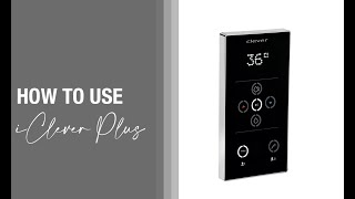 iClever Plus Digital shower panel. Thermostatic technology. Video of use.