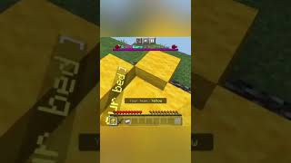 Minecraft: i am playing bedwars aaaaaahhh #minecraft #bedwars #shorts