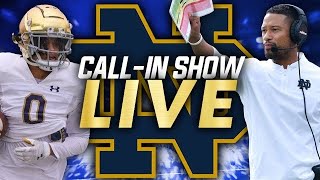 Notre Dame Call In/Chat LIVE☘️Recruiting Realities/ Camp Priorities