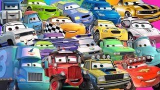 Looking For Disney Pixar Cars 3 Lightning Mcqueen, Doc Hudson, Bobby Swift, Fillmore, Miss Fritter.