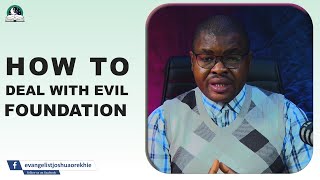 Scriptural Ways Of Dealing With Evil Foundation Troubling You