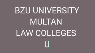 BZU LLB LAW COLLEGE'S REAFFIRMATION TEAM REPORTS ?REVISIT OF LAW COLLEGES ? VALUE OF REVIEW REPORT ?