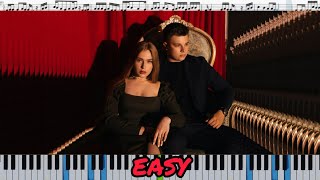 Гербер - Уляля (кавер на пианино + ноты) EASY