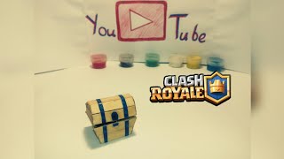 DIY КАК СДЕЛАТЬ ДЕРЕВЯННЫЙ СУНДУК ИЗ CLASH ROYALE ИЗ ПАЛОЧЕК ОТ МОРОЖЕНОГО Самоделка DIY