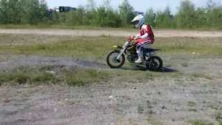 pit bike 1st jumps