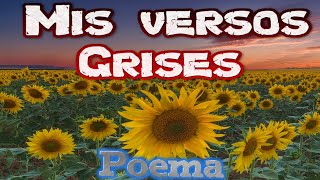 Mis versos Grises - Poema