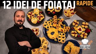 Delicii cu Foietaj: Rețete rapide și delicioase in 30 min!