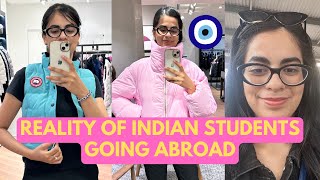 REALITY OF INDIAN STUDENTS GOING ABROAD #india #vlog #facts