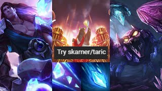 A YOUTUBE COMMENT RECOMMENDED THE MOST INSANE BOT LANE IN URF! | TARIC AND SKARNER DUO LANE