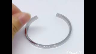 Stainless Steel 6MM Plane Bangle Wholesale