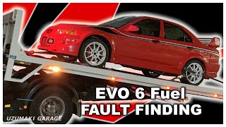 Diagnose Fuel Electrical Fault & Fix. Evo Fuel Circuit Tests Mitsubishi