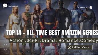 Top 14 - All-time best Hollywood web series on Amazon prime video (Hindi Dubbed) #amazonprimevideo