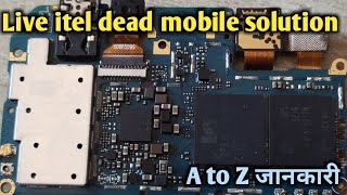 ITel A44 dead problem solution,a44 no power on, A31 A41 A51 a44 S11 i5 hwo to dead solutions 101%