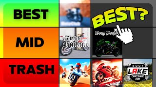 Ranking ROBLOX Motorcycle Games! (Tier List)