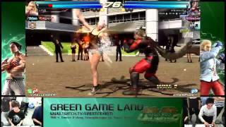 Tekken Tag 2 Unlimited Lyun (Lili/Asuka) vs Only Practice (Lars/Leo)