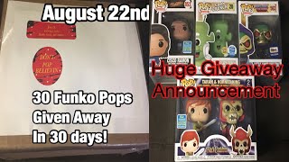 Day 22 Winner Announced + A New Funko Pop Giveaway