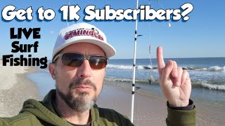 Live Surf Fishing Fort Clinch! Can we hit 1k?