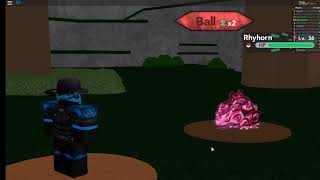 ROBLOX: Pokemon Brick Bronze - Pink Rhyhorn fail in Safari Zone