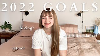 MY 2022 GOALS & WHAT HAPPENED IN 2021?? | getting a tattoo & going backpacking | Canadian in Germany