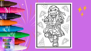 Mutant Ninja Turtles Coloring Pages #coloring_pages #coloring #ninja #turtle