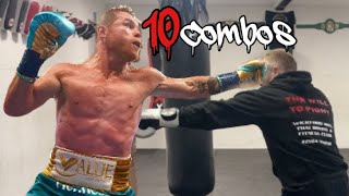 10 Canelo Alvarez Combos #caneloalvarez